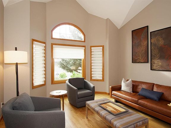 Most windows have been replaced with Anderson Renewal and adorned with Hunter Douglas Silhouettes (in Living and Dining Rooms)