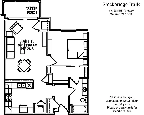 Floor plan Style C-S
