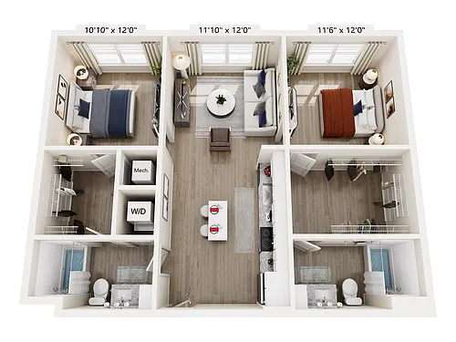 Floor plan B11