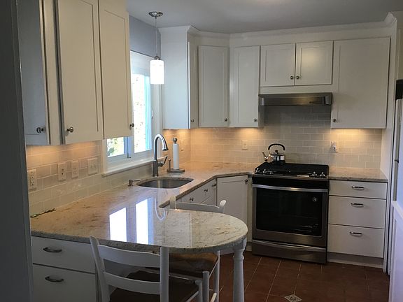 New cabinets and granite.
