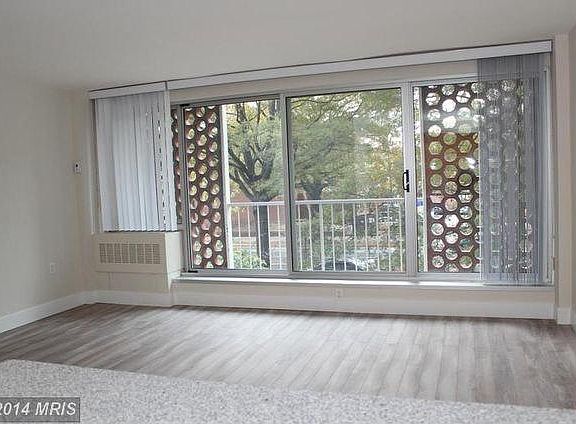 Balcony overlooks park