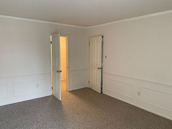 Bedroom view toward entry