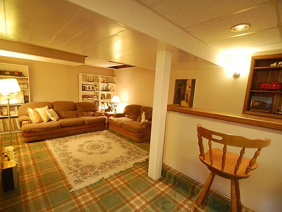 Basement Leisure Room - carpeting
