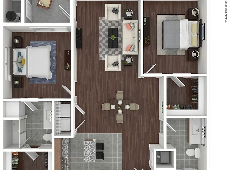 B3 floor plan Mason Oliver