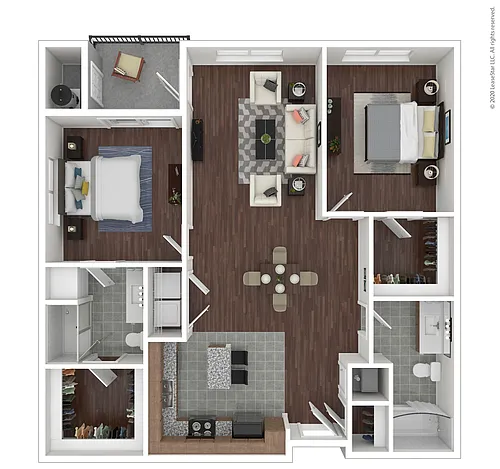 Floor plan B3