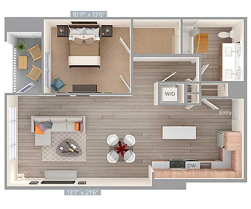 Floor plan A3-862