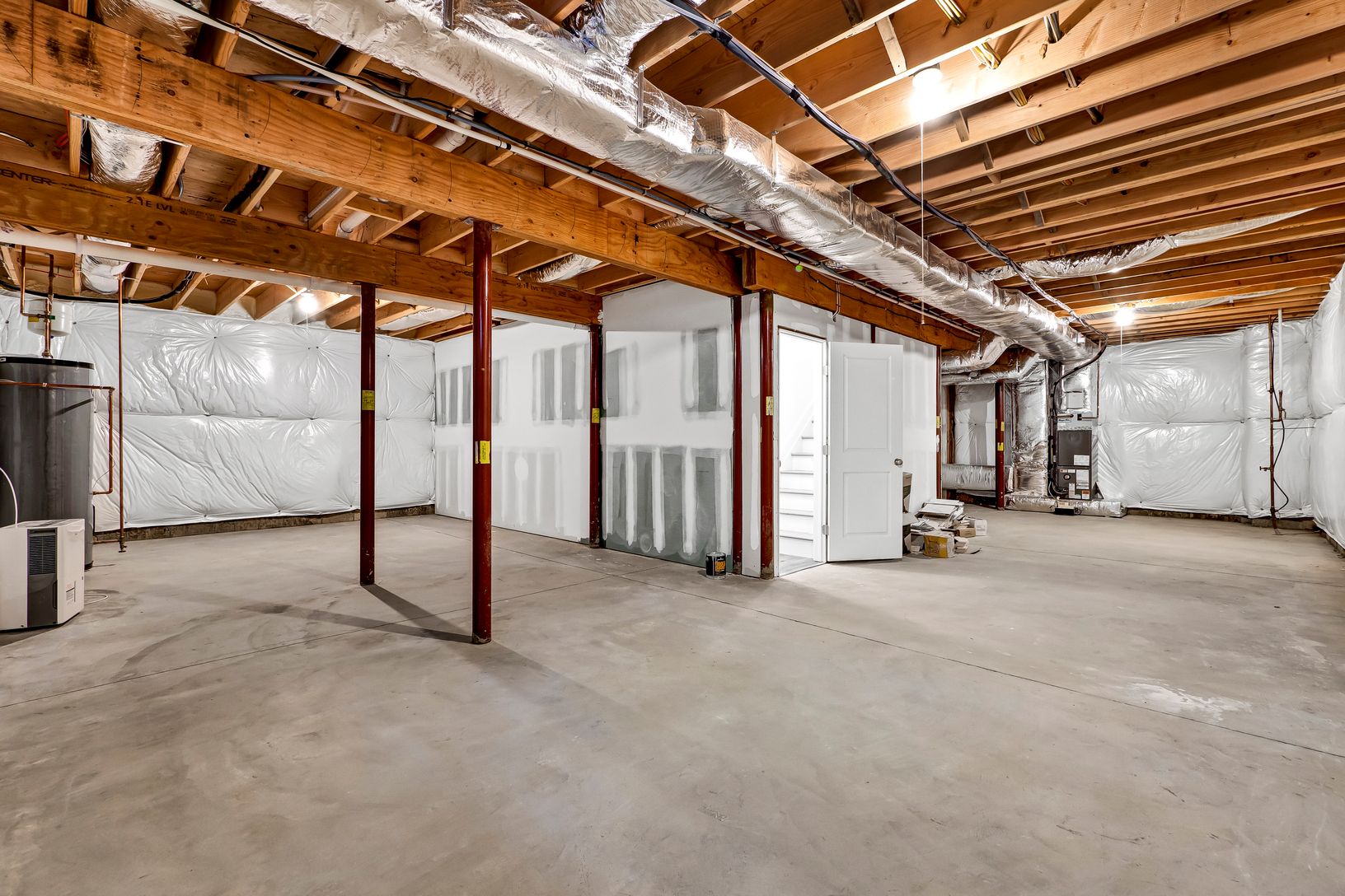 Lower Level Storage Area