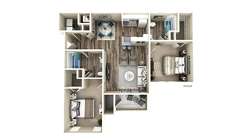Floor plan The Oxford