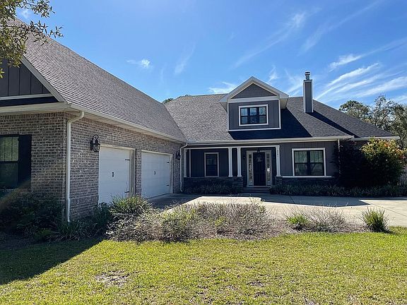 Spacious three car garage