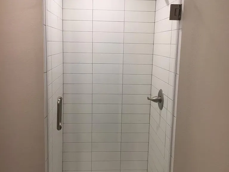 downstairs shower