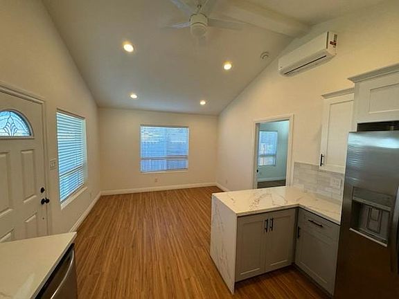 Living area view from kitchen