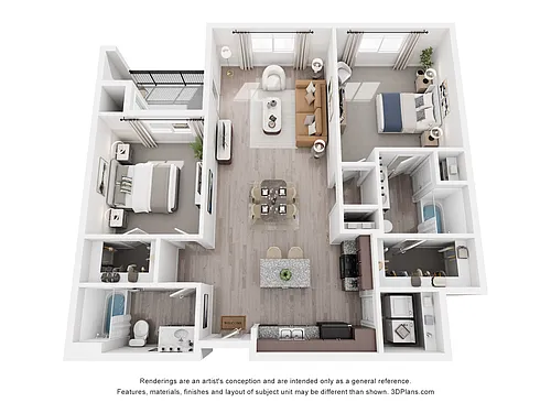 Floor plan Mist