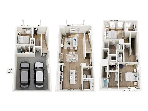 Floor plan 3 bedroom