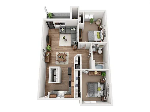 Floor plan The Columbia