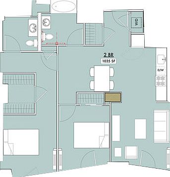 2nd image of 235 E 44th St APT 6D