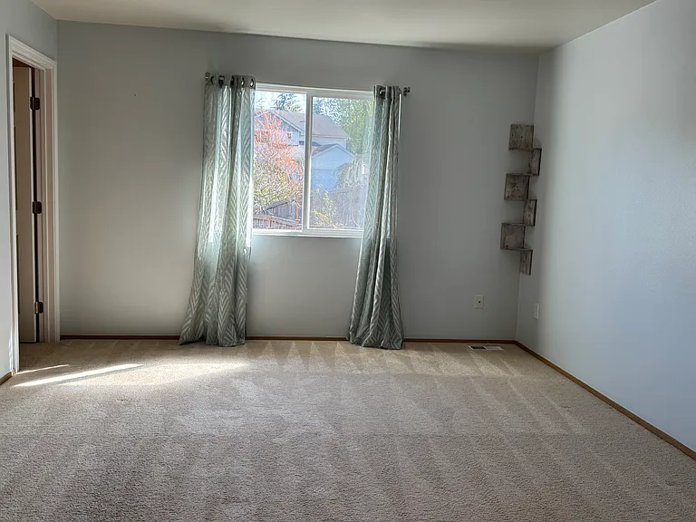 Bonus room with a closet