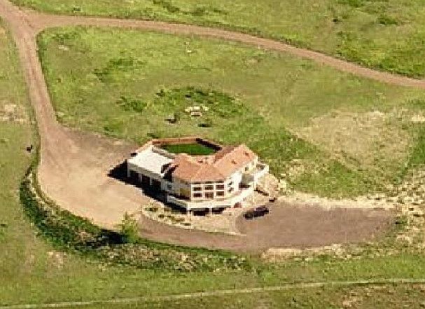 Aerial View of house