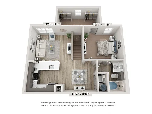 Floor plan A2a