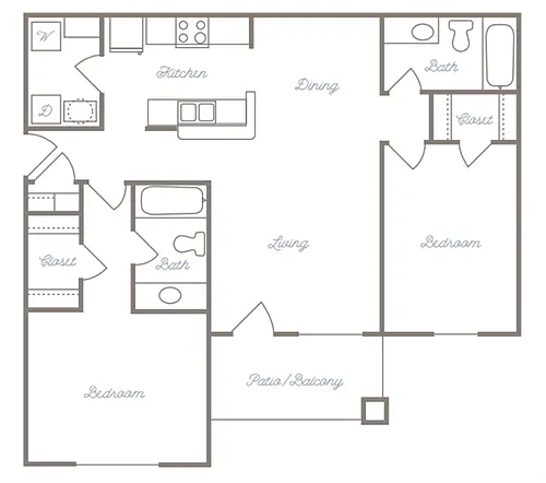 Floor plan The Evins
