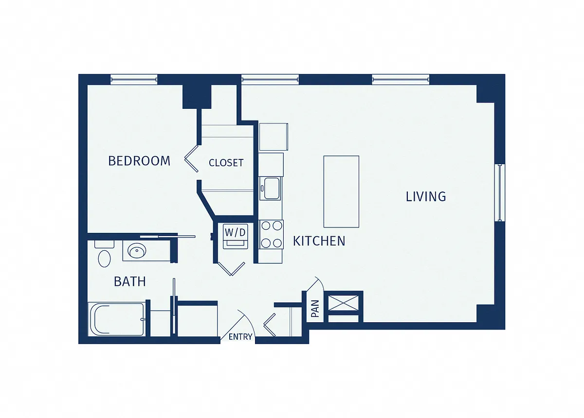 Floor plan A18