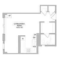 Floor plan Studios