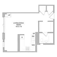 Floor plan Studios