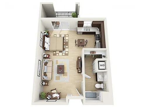 Floor plan 1S