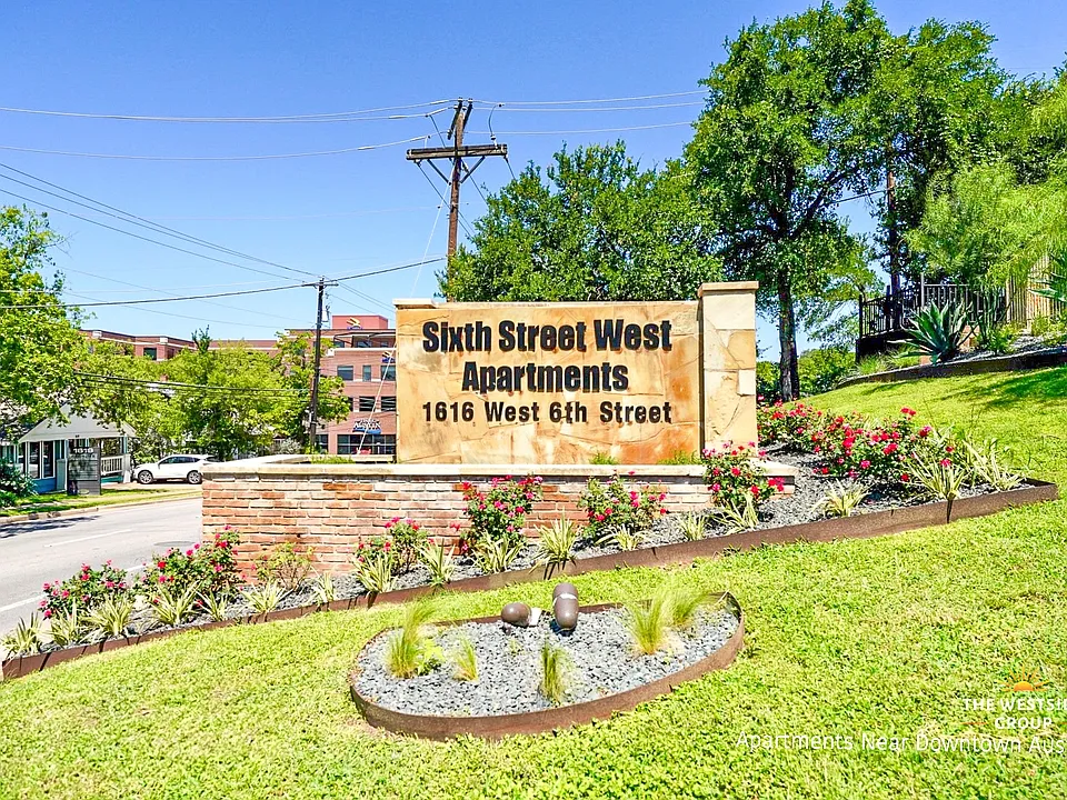 Signage from street entrance