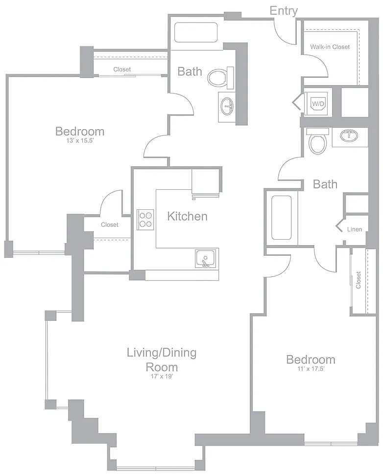 Floor plan B7