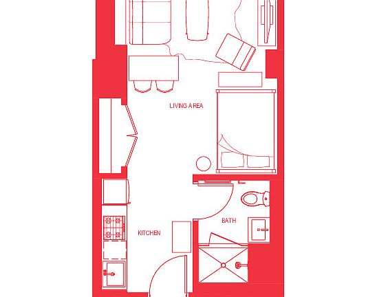 2nd image of 2222 Jackson Ave #810