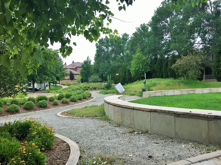 Another view of the cute little community park