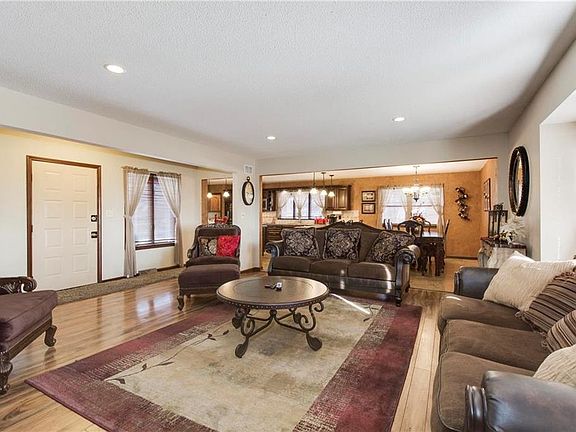 Sought after open floor plan.