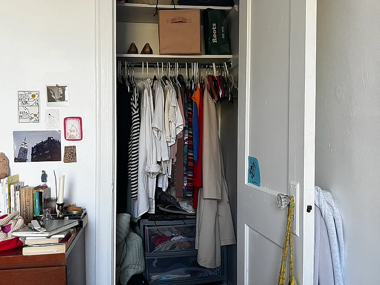 front bedroom closet