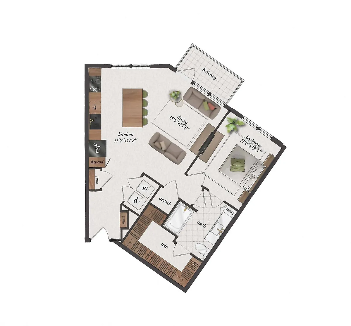 Floor plan A6