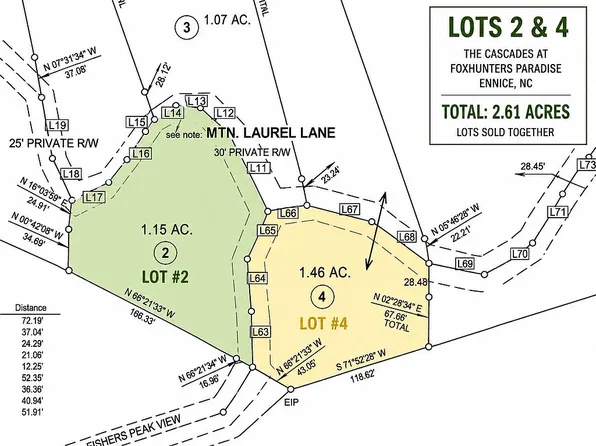 Lots 2 And 4 In The Cascades, Ennice, NC 28623