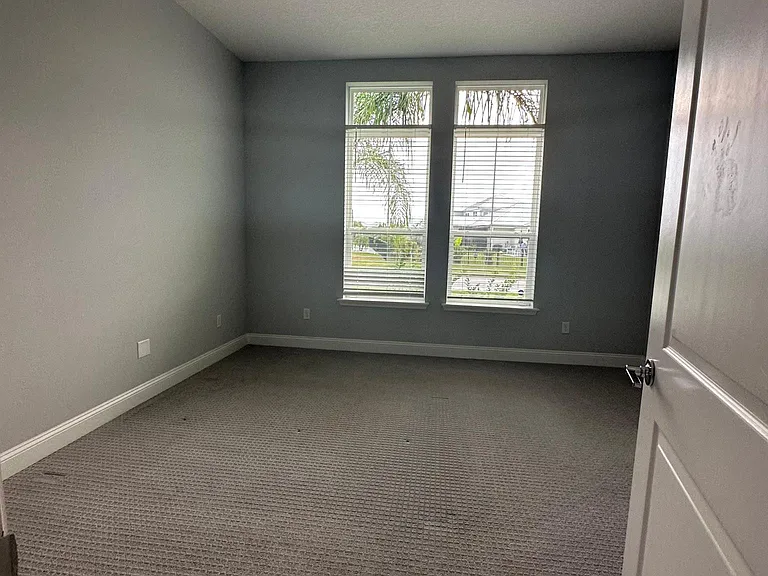 This is the front bedroom on the first floor, there are two
