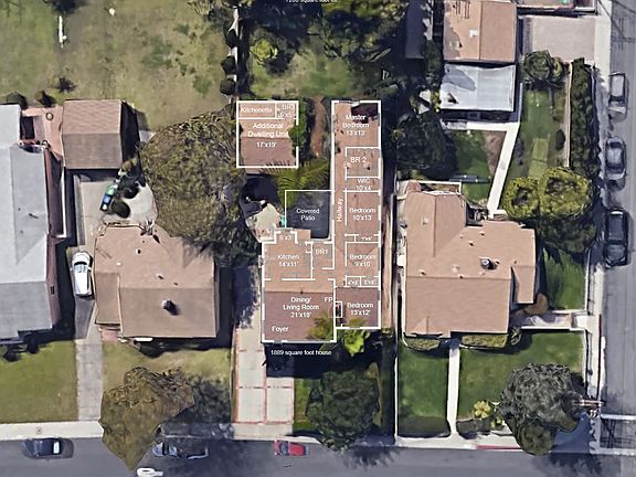 Google Aerial W/ Rooms View