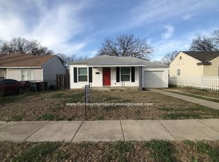 3303 Runnels St, Fort Worth, TX 76106