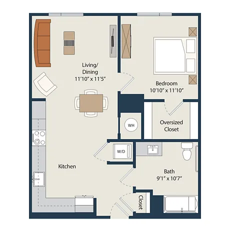Floor plan A5.H