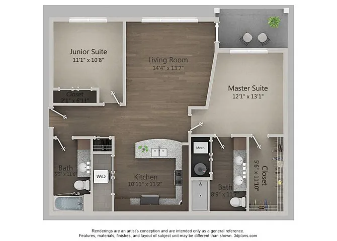 Floor plan F1