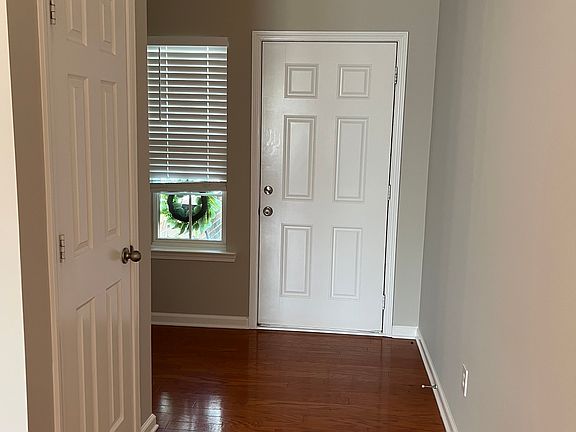 Front hall and hall closet