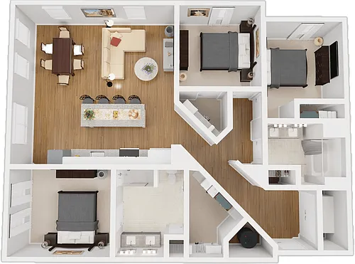 Floor plan Berkley