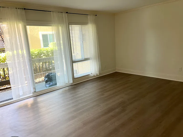 New floor in living room
