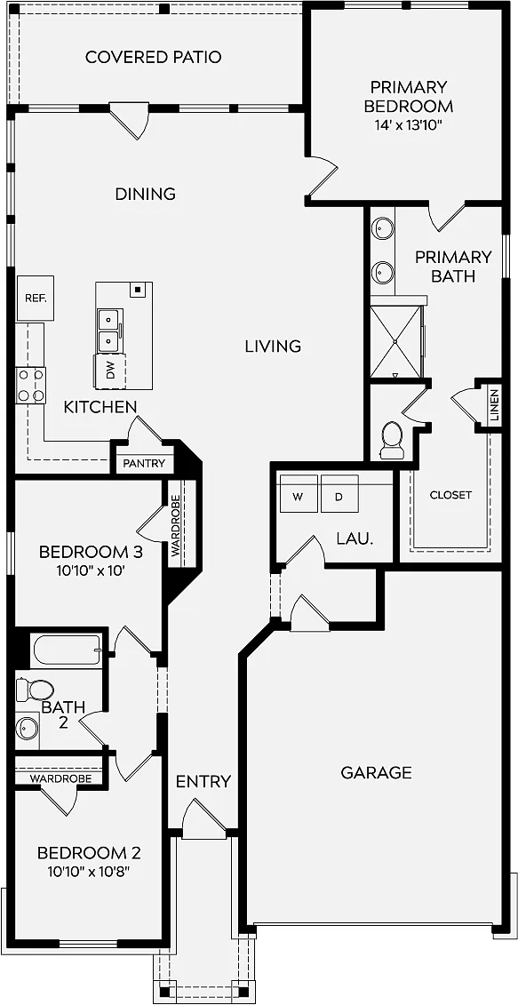Floor plan The Cloverstone