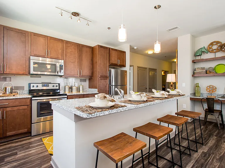 Large Kitchen with Island