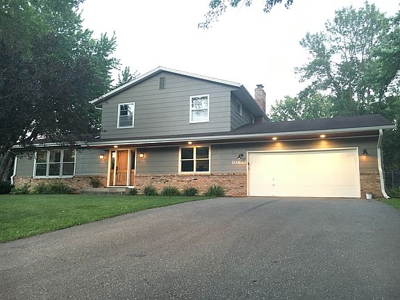 Downlighting adds night glow