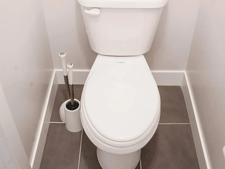Owner's toilet closet.