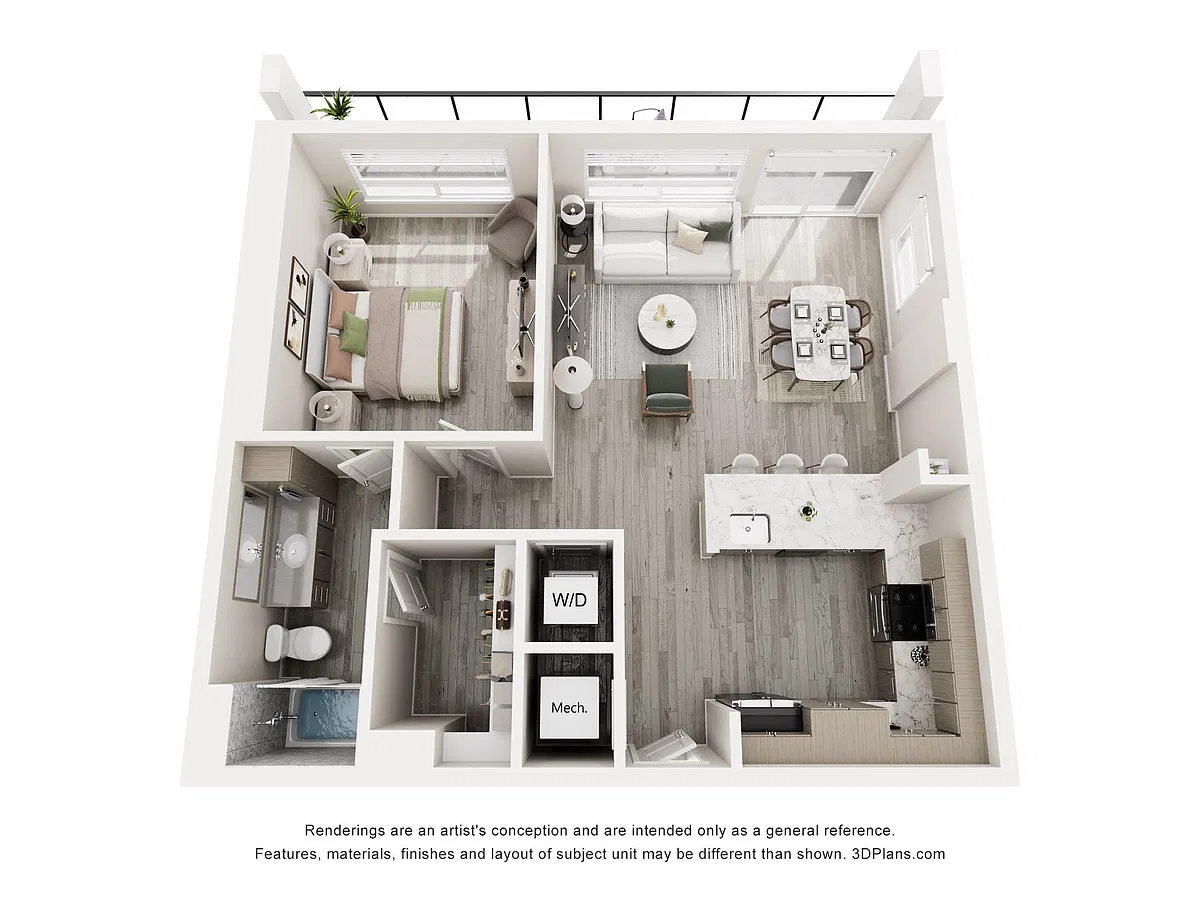 Floor plan The Urbanite
