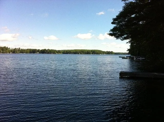 view from dock SUMMER