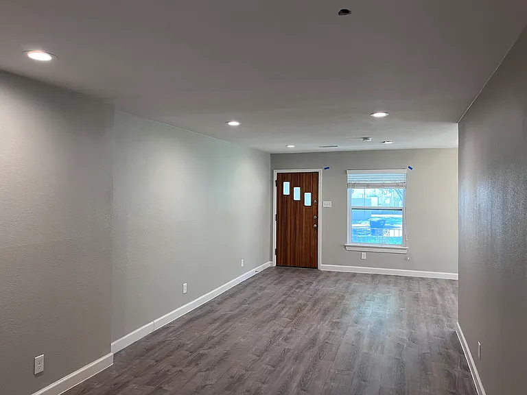 Entry and living room